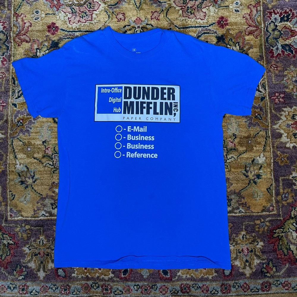 The Office Dunder Mifflin Adult Medium T Shirt